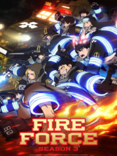 Fire Force S03 E01-12 (Hin + Eng +Jap) 